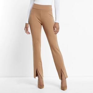 COPY - Express Columnist camel split hem work pants